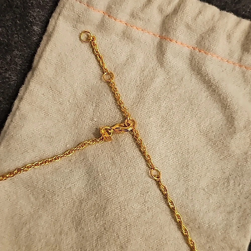 Alexis Bittar Leopard drop necklace, multi length - Picture 3 of 4
